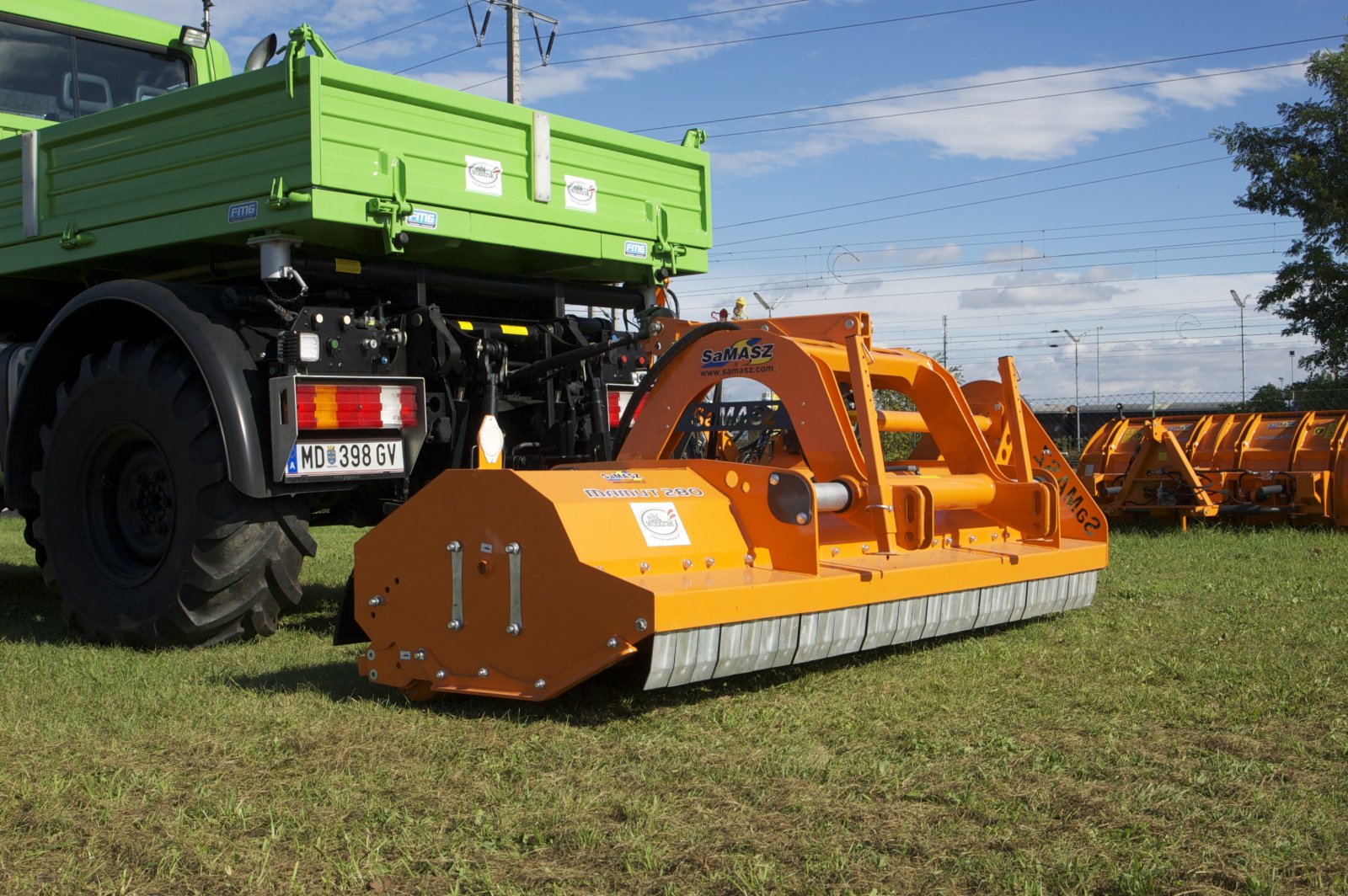 Mulchgerät & Häckselgerät des Typs SaMASZ Mamut 300, Neumaschine in Gerasdorf (Bild 5)