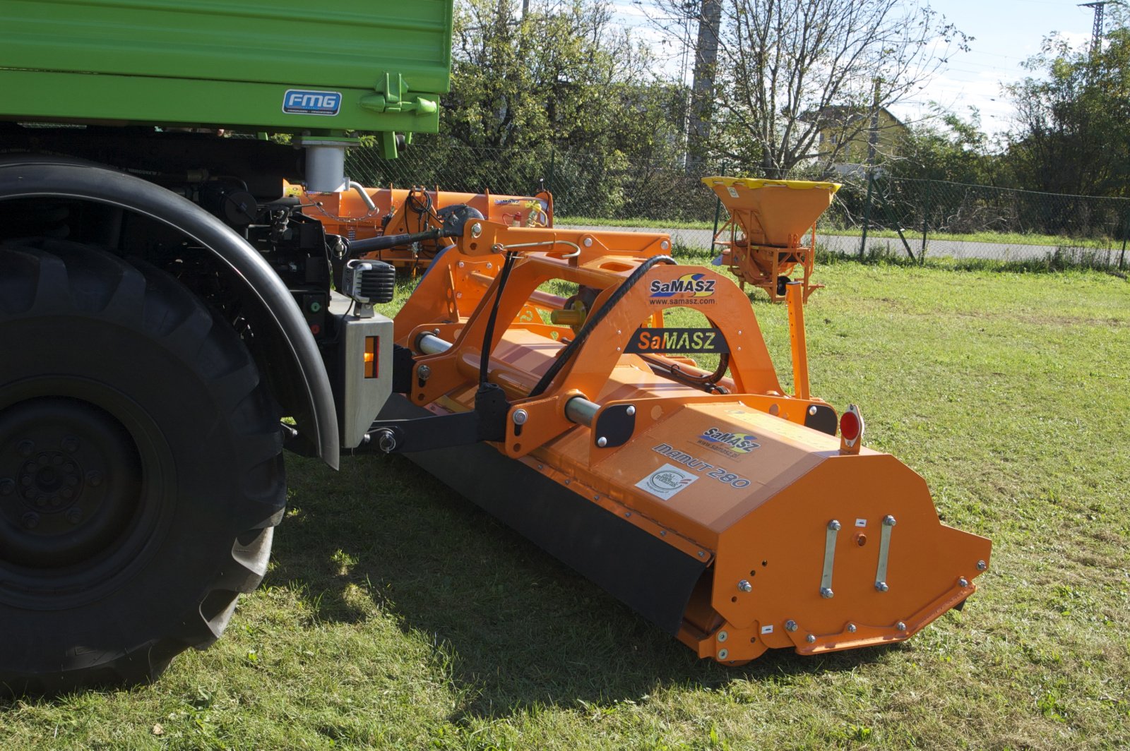Mulchgerät & Häckselgerät des Typs SaMASZ Mamut 300, Neumaschine in Gerasdorf (Bild 7)