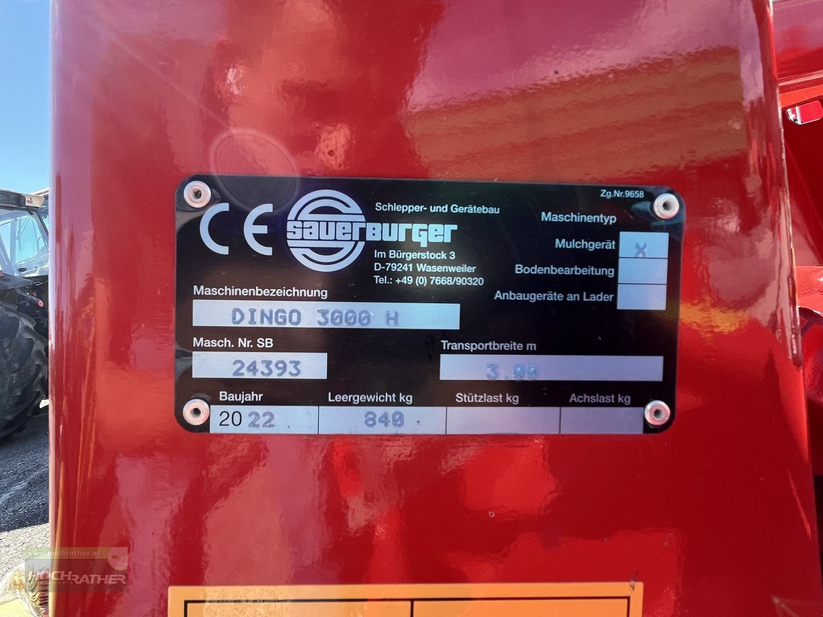 Mulchgerät & Häckselgerät del tipo Sauerburger Dingo 3000 H+F, Neumaschine In Kronstorf (Immagine 6)