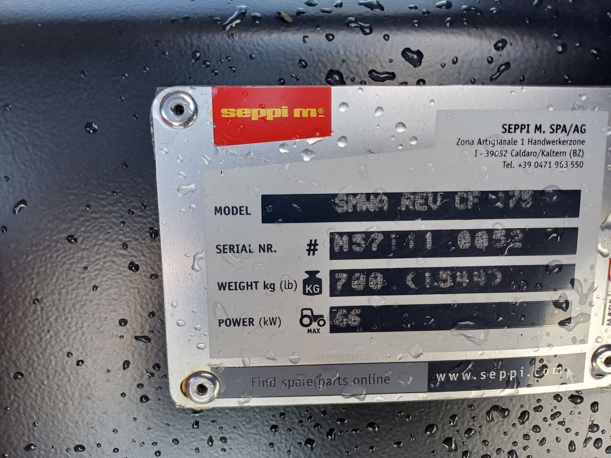 Mulchgerät & Häckselgerät des Typs Seppi SMWA rev cf 175, Neumaschine in Harmannsdorf (Bild 7)