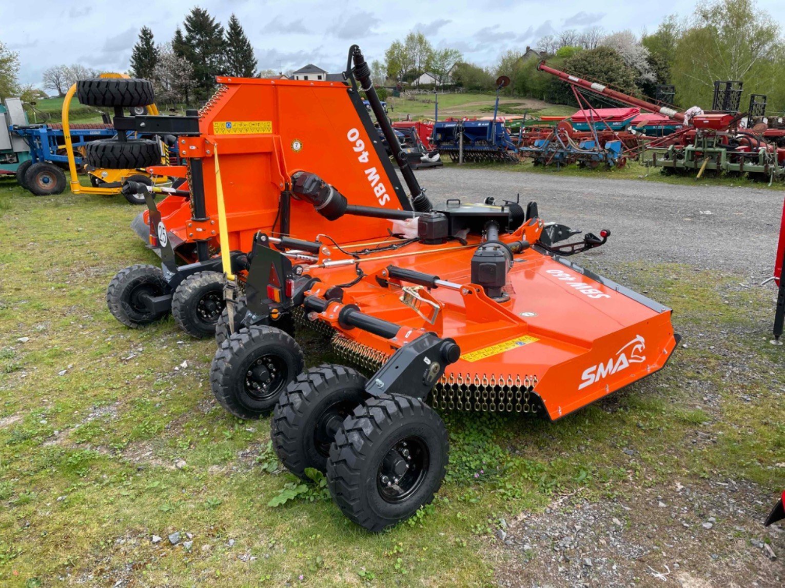 Mulchgerät & Häckselgerät типа SMA Gyrobroyeur SBW460 SMA, Gebrauchtmaschine в LA SOUTERRAINE (Фотография 2)