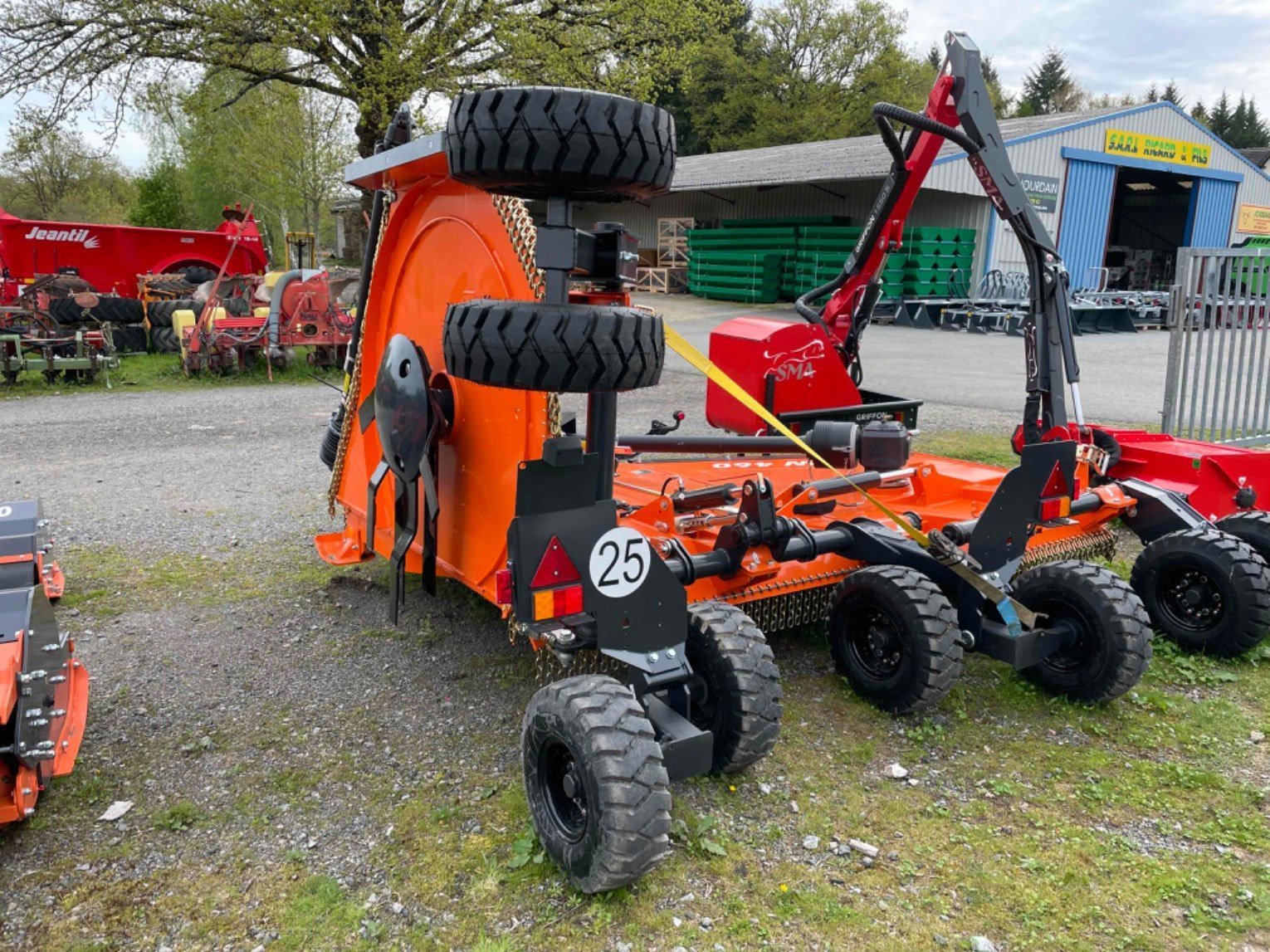 Mulchgerät & Häckselgerät a típus SMA Gyrobroyeur SBW460 SMA, Gebrauchtmaschine ekkor: LA SOUTERRAINE (Kép 2)