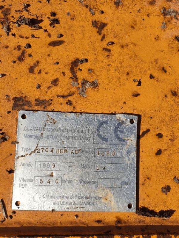 Mulchgerät & Häckselgerät del tipo Sonstige 270, Gebrauchtmaschine In COGNAC LA FORET (Immagine 3)