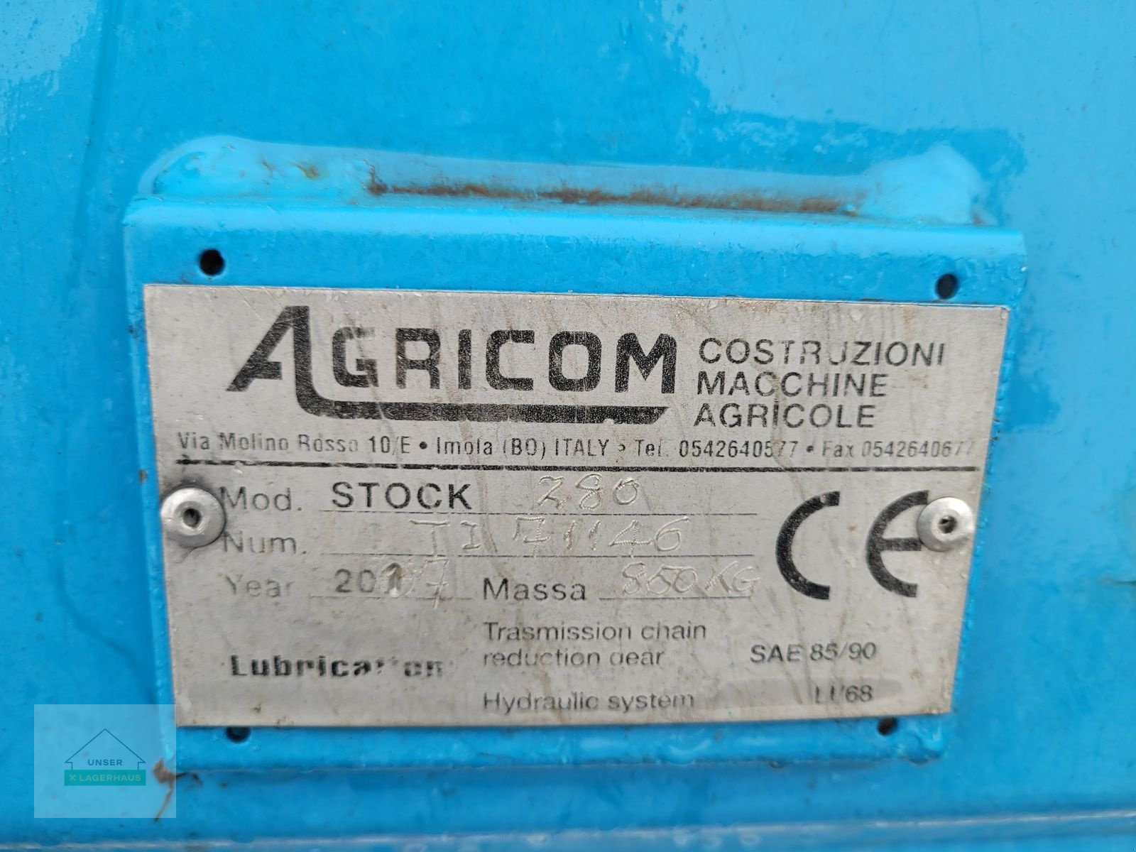 Mulchgerät & Häckselgerät typu Sonstige Agricom 280, Gebrauchtmaschine v Gleisdorf (Obrázek 2)