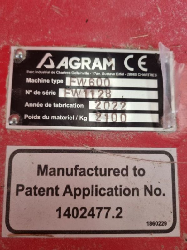 Mulchgerät & Häckselgerät del tipo Sonstige FW 600 GYRO MULCH, Gebrauchtmaschine In FRESNAY LE COMTE (Immagine 3)