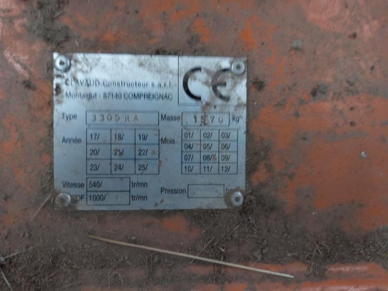 Mulchgerät & Häckselgerät del tipo Sonstige G3305-RA, Gebrauchtmaschine In CHAUMONT (Immagine 2)