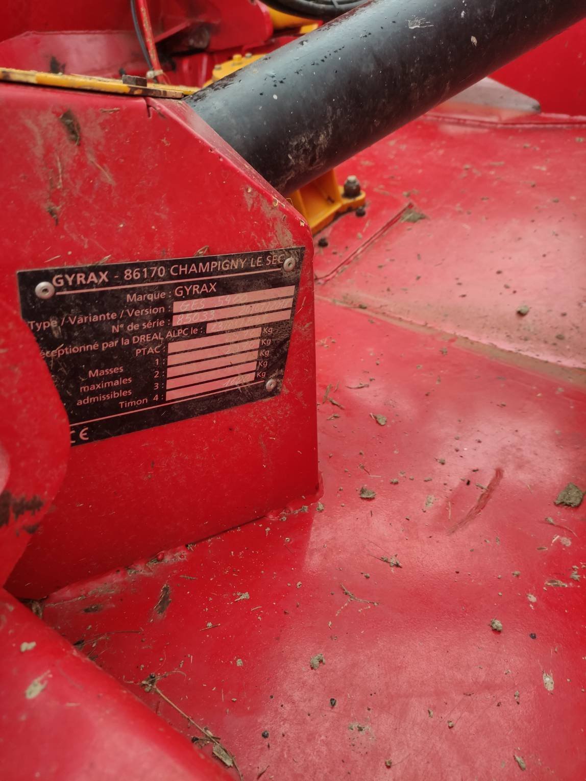 Mulchgerät & Häckselgerät typu Sonstige G5400 T traîné, Gebrauchtmaschine w Le Horps (Zdjęcie 4)