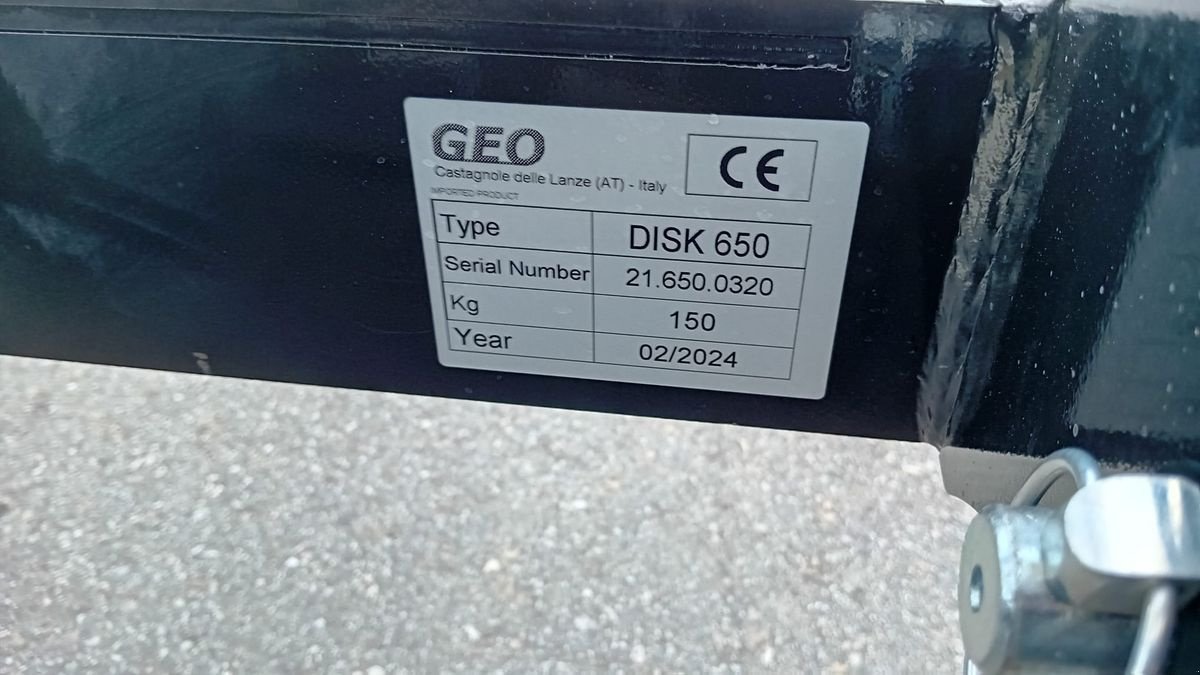 Mulchgerät & Häckselgerät типа Sonstige Geo Disk 650 Zaunmäher, Neumaschine в NATTERNBACH (Фотография 11)