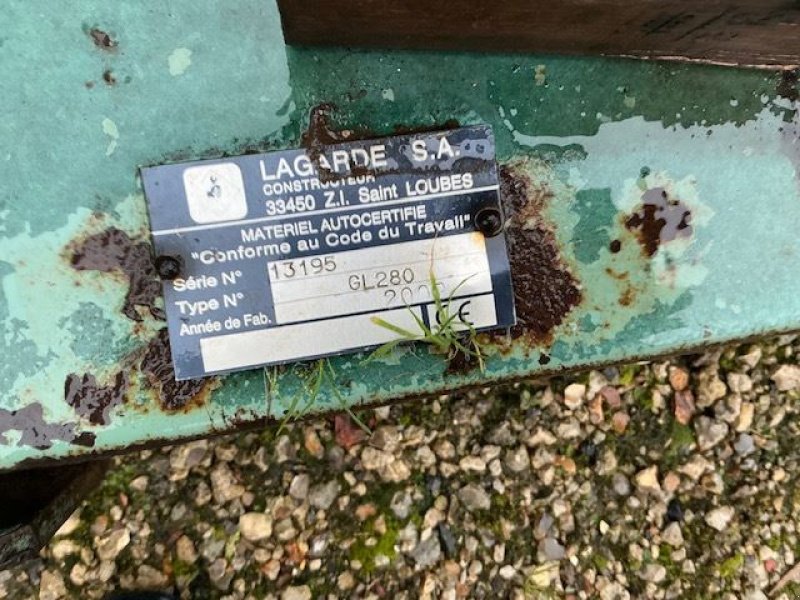 Mulchgerät & Häckselgerät tipa Sonstige GL280, Gebrauchtmaschine u les hayons (Slika 4)