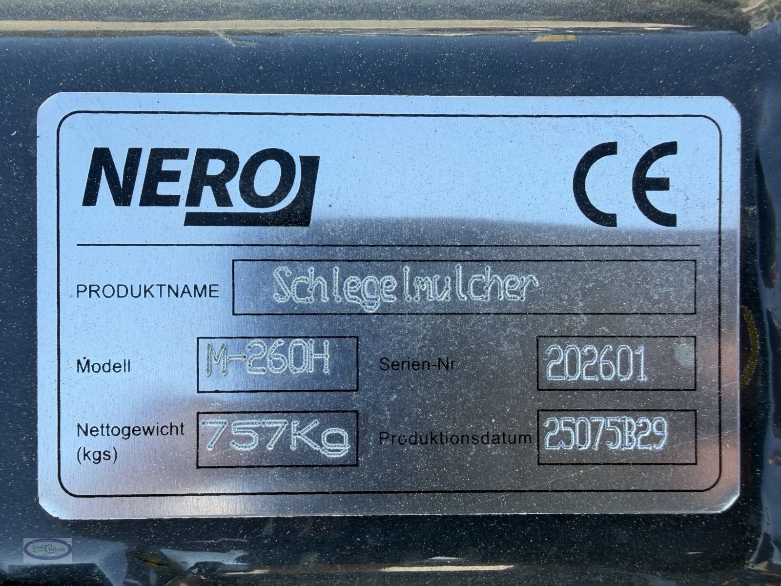 Mulchgerät & Häckselgerät za tip Sonstige M 260 H, Gebrauchtmaschine u Münzkirchen (Slika 9)