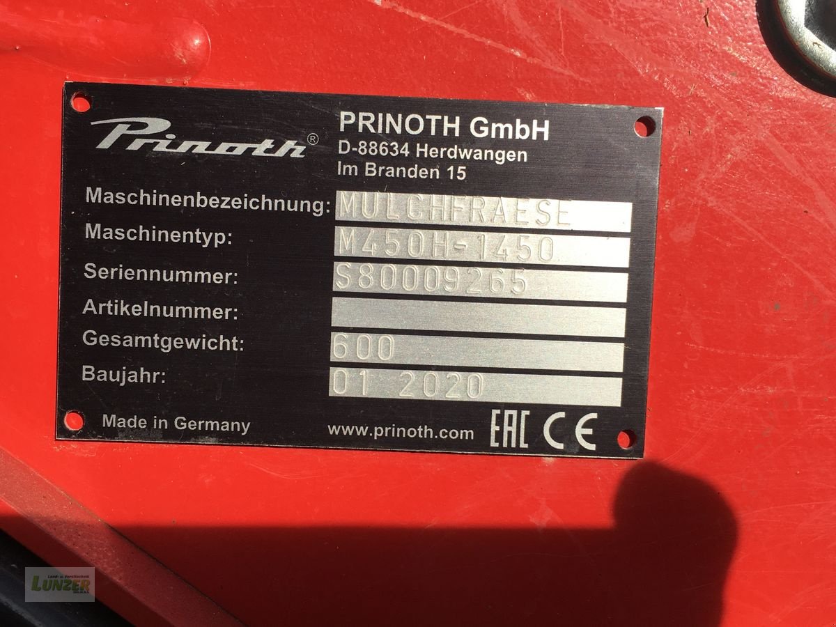 Mulchgerät & Häckselgerät des Typs Sonstige Prinoth M450m-1450, Gebrauchtmaschine in Kaumberg (Bild 7)