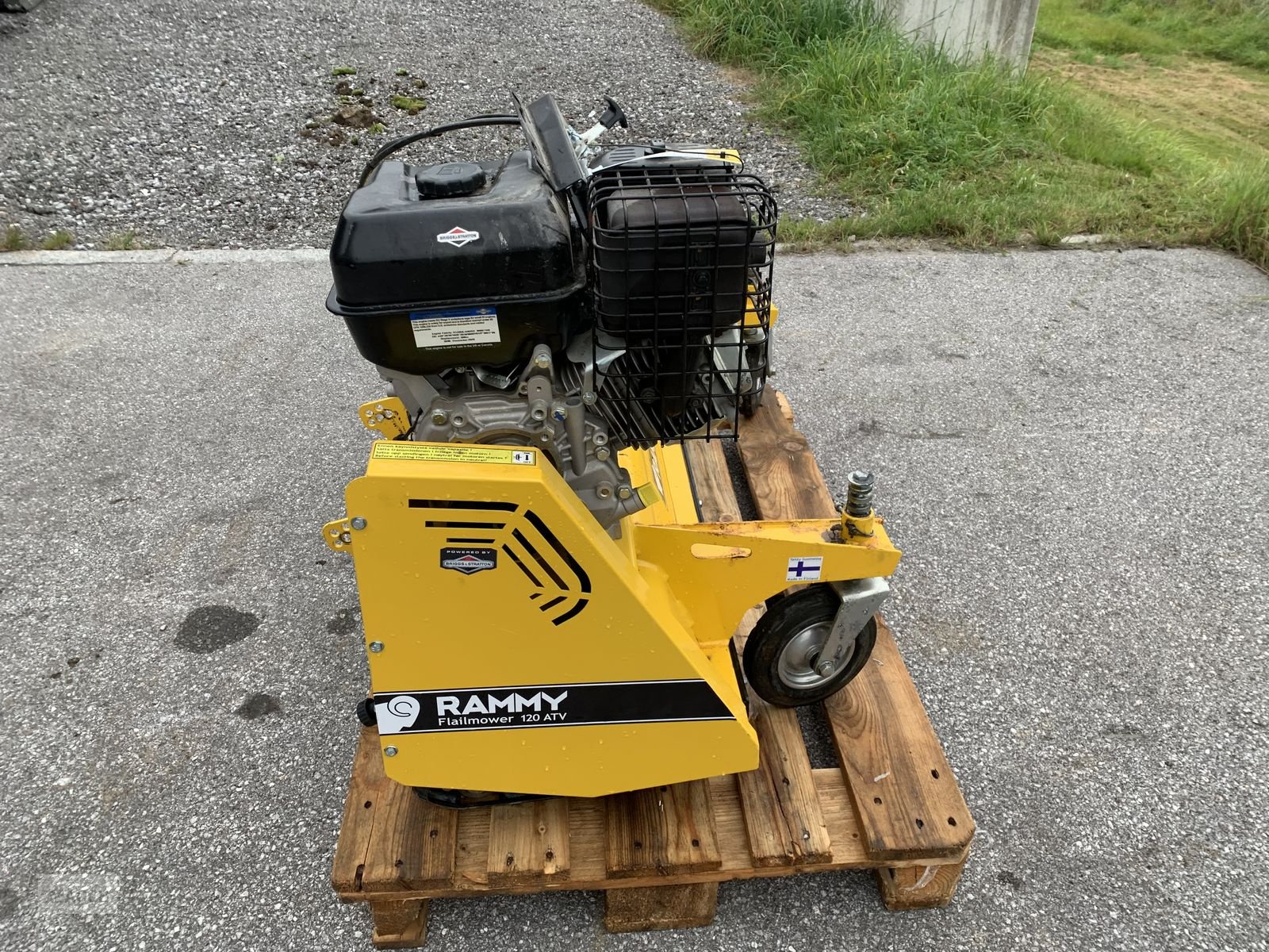 Mulchgerät & Häckselgerät του τύπου Sonstige Rammy Flail Mulcher m. Benzinmotor 120 ATV, Gebrauchtmaschine σε Eben (Φωτογραφία 10)