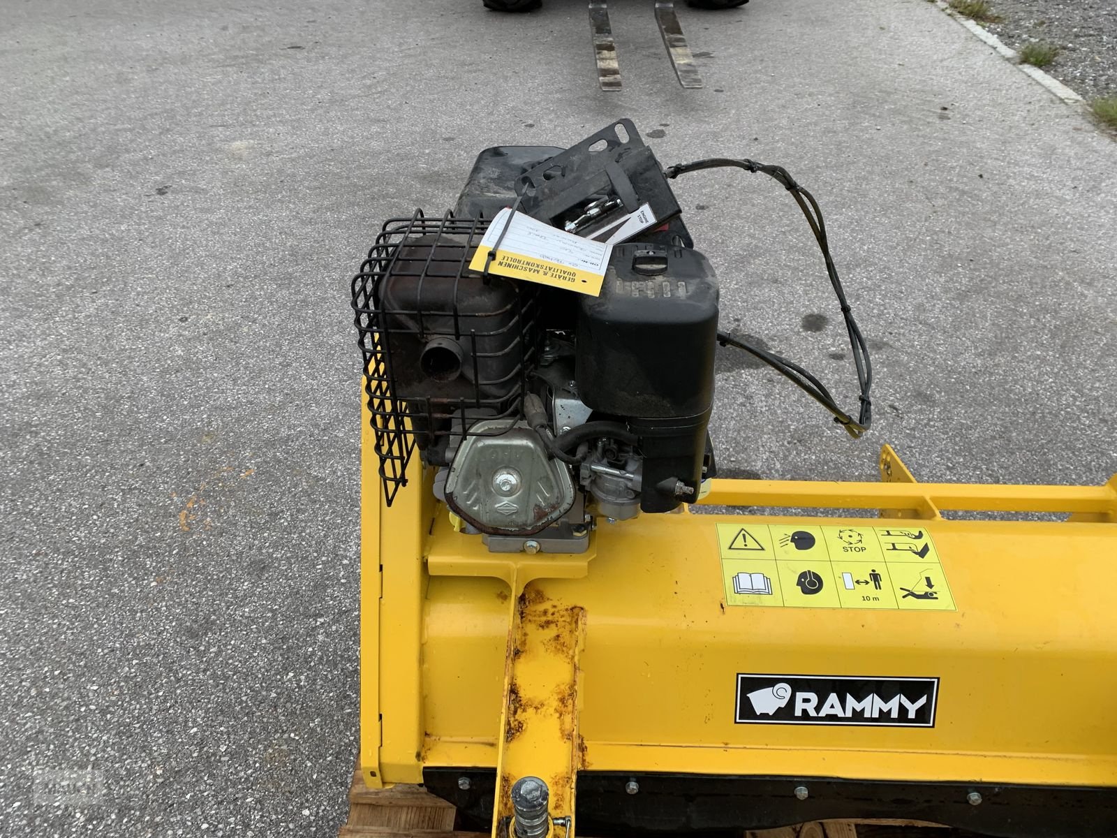 Mulchgerät & Häckselgerät του τύπου Sonstige Rammy Flail Mulcher m. Benzinmotor 120 ATV, Gebrauchtmaschine σε Eben (Φωτογραφία 8)