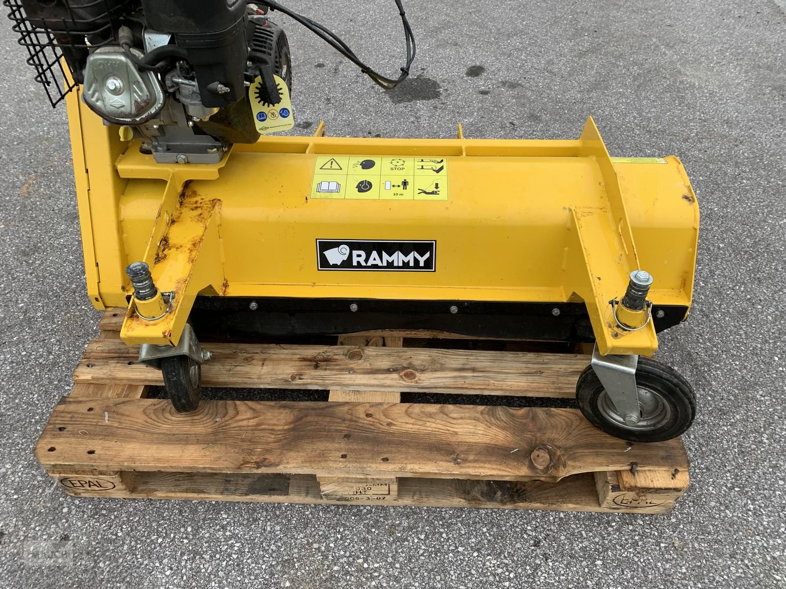 Mulchgerät & Häckselgerät του τύπου Sonstige Rammy Flail Mulcher m. Benzinmotor 120 ATV, Gebrauchtmaschine σε Eben (Φωτογραφία 7)