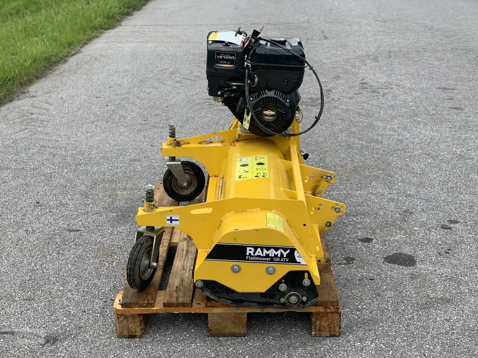 Mulchgerät & Häckselgerät του τύπου Sonstige Rammy Flail Mulcher m. Benzinmotor 120 ATV, Gebrauchtmaschine σε Eben (Φωτογραφία 4)