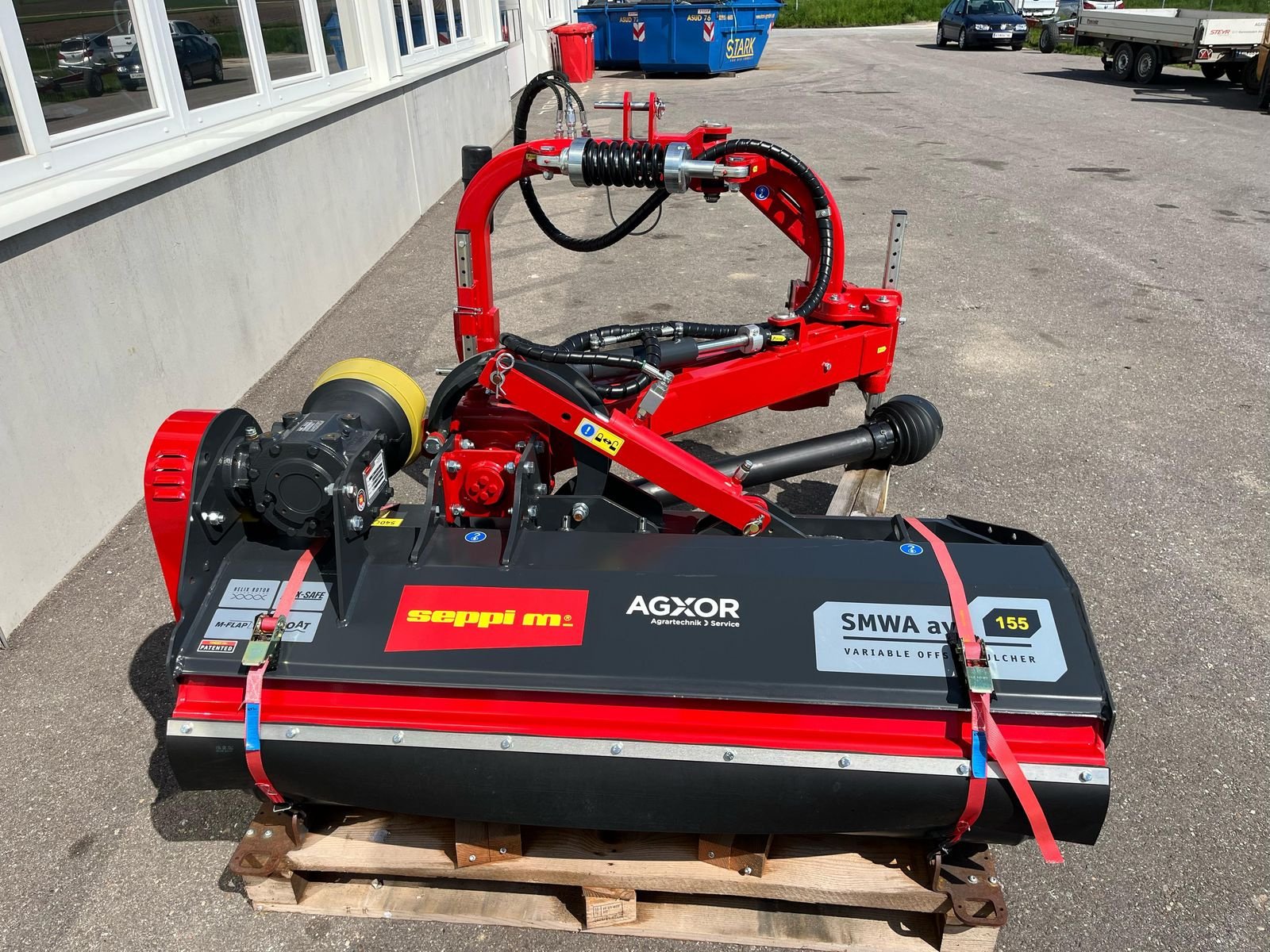 Mulchgerät & Häckselgerät des Typs Sonstige SMWA avs L 155, Neumaschine in Harmannsdorf (Bild 10)