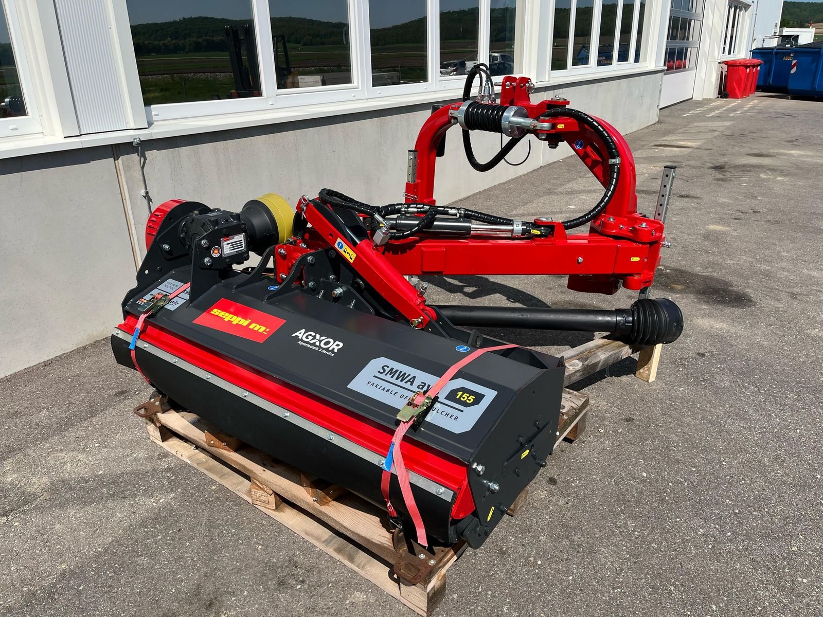 Mulchgerät & Häckselgerät des Typs Sonstige SMWA avs L 155, Neumaschine in Harmannsdorf (Bild 8)