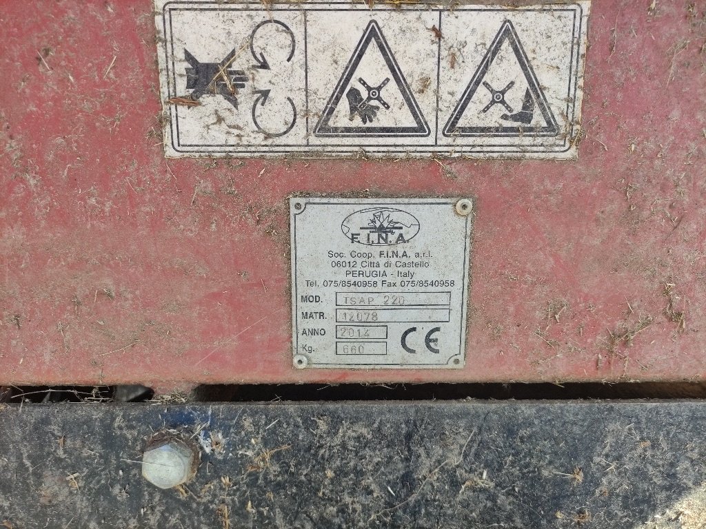 Mulchgerät & Häckselgerät typu Sonstige TSAP 220, Gebrauchtmaschine w COGNAC LA FORET (Zdjęcie 3)