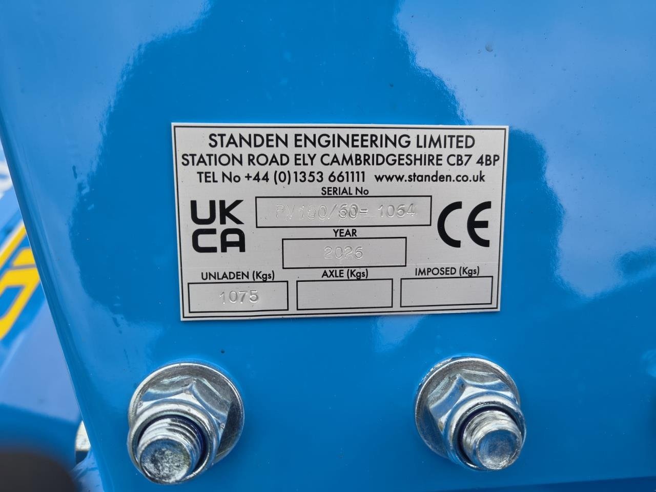 Mulchgerät & Häckselgerät типа Standen Powavator PV 150/60, Gebrauchtmaschine в Bording (Фотография 10)