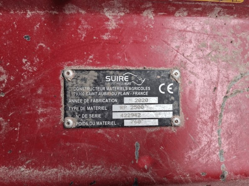 Mulchgerät & Häckselgerät van het type Suire ROTOGRYP RP 2500, Gebrauchtmaschine in PITHIVIERS Cedex (Foto 4)