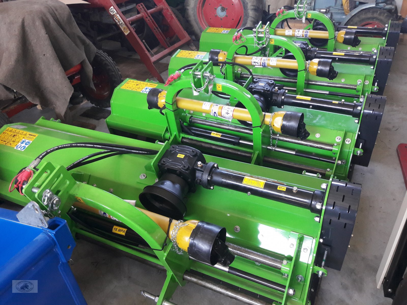 Mulchgerät & Häckselgerät Türe ait Talex ECO-220H Hydr.- Schlegel-Mulcher *NEU* mit hydr.Seitenverschiebung und Gelenkwelle. Freilauf-Getriebe. Arbeitsbreite 220cm., Neumaschine içinde Tschirn (resim 1)