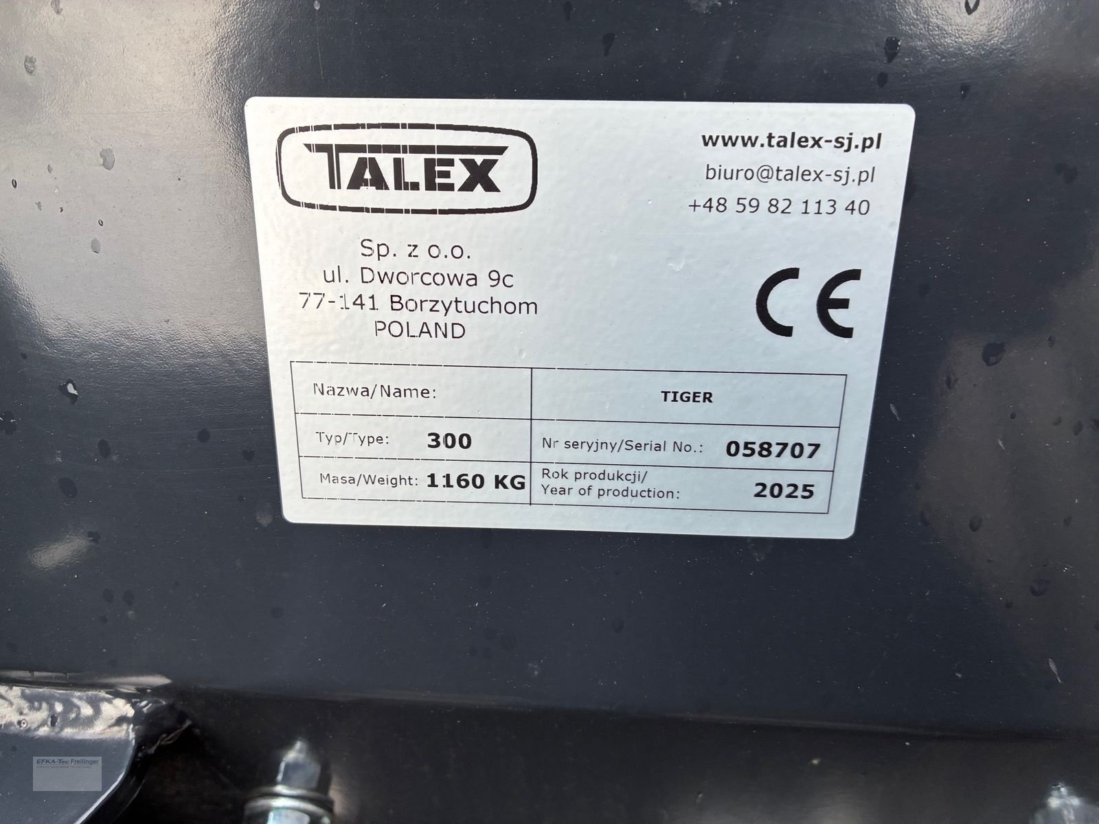 Mulchgerät & Häckselgerät от тип Talex Tiger 300, Neumaschine в Obing (Снимка 3)