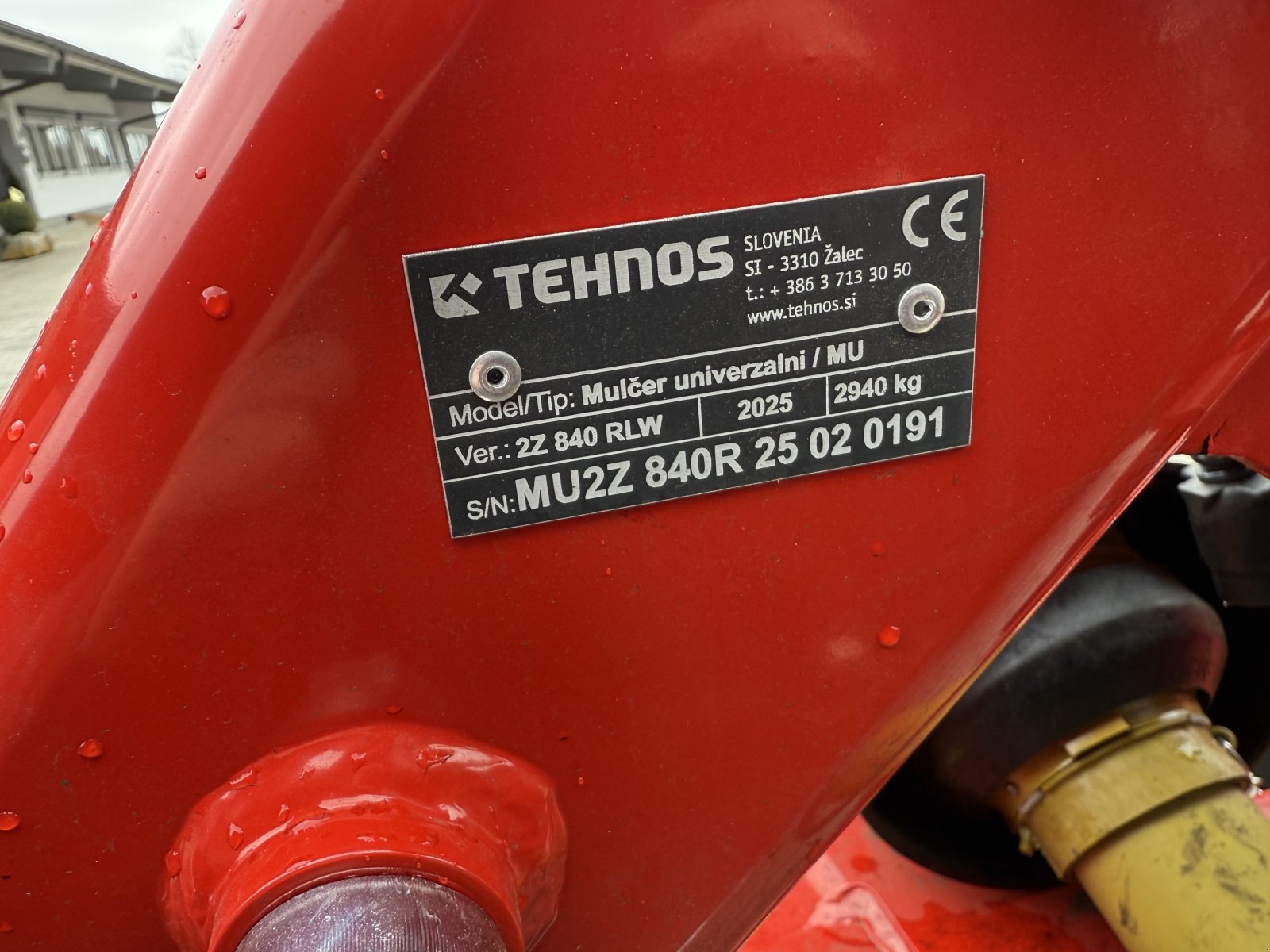 Mulchgerät & Häckselgerät typu Tehnos 840 R Beschädigt NEU, Neumaschine v Neureichenau (Obrázek 14)