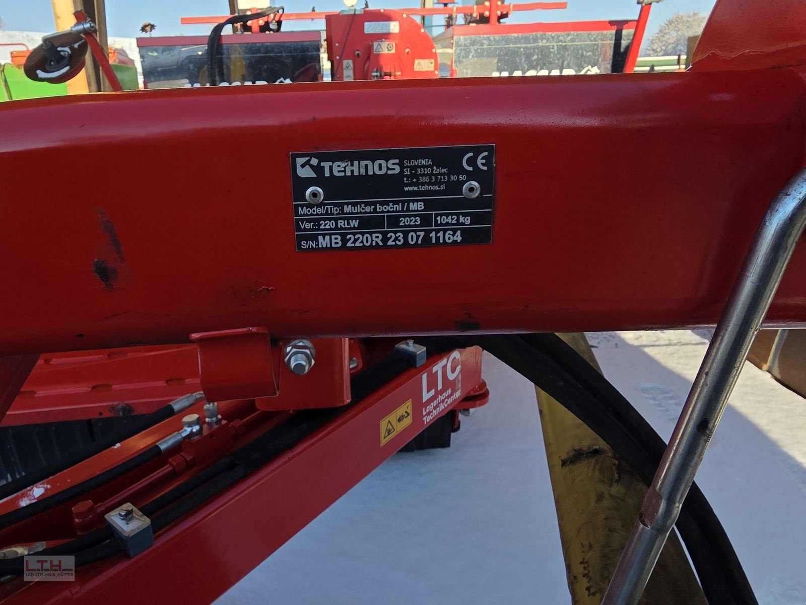 Mulchgerät & Häckselgerät typu Tehnos MB 220 R LW, Gebrauchtmaschine v Gnas (Obrázek 7)