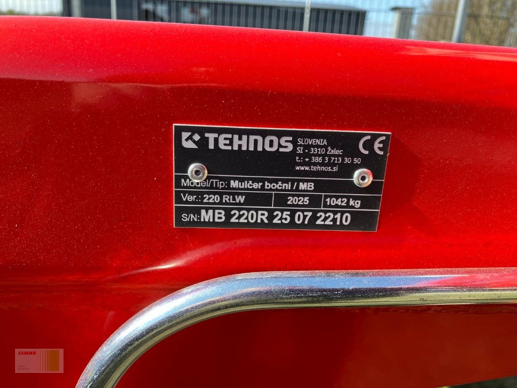 Mulchgerät & Häckselgerät des Typs Tehnos MB 220R LW PROFI, Neumaschine in Sörup (Bild 7)