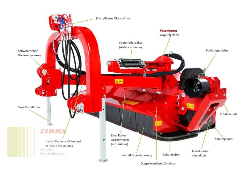 Mulchgerät & Häckselgerät типа Tehnos MB 220R PROFI LW, Neumaschine в Schwend (Фотография 15)