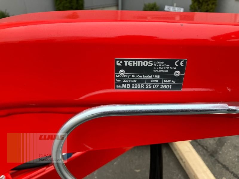 Mulchgerät & Häckselgerät du type Tehnos MB 220R PROFI LW, Neumaschine en Hof (Photo 5)