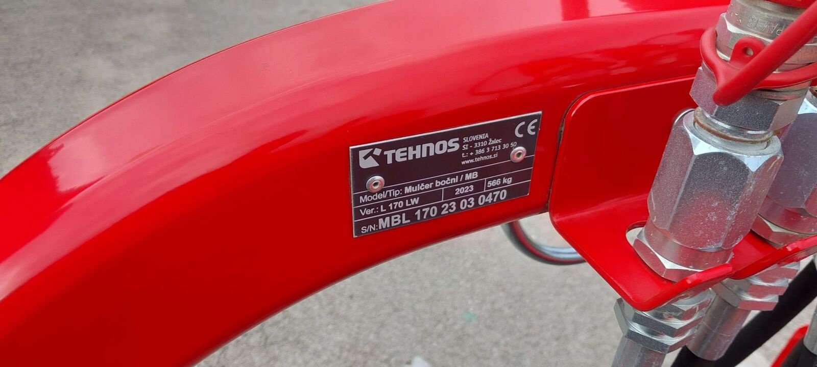 Mulchgerät & Häckselgerät des Typs Tehnos MBL170 LW, Neumaschine in Zwettl (Bild 7)