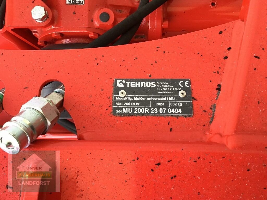 Mulchgerät & Häckselgerät des Typs Tehnos MU 200 R Profi, Neumaschine in Murau (Bild 8)