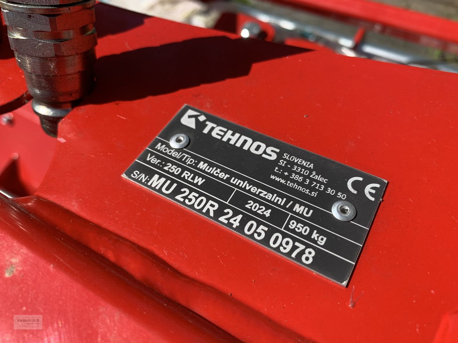 Mulchgerät & Häckselgerät typu Tehnos MU 250 RLW, Vorführmaschine v Unterneukirchen (Obrázek 3)