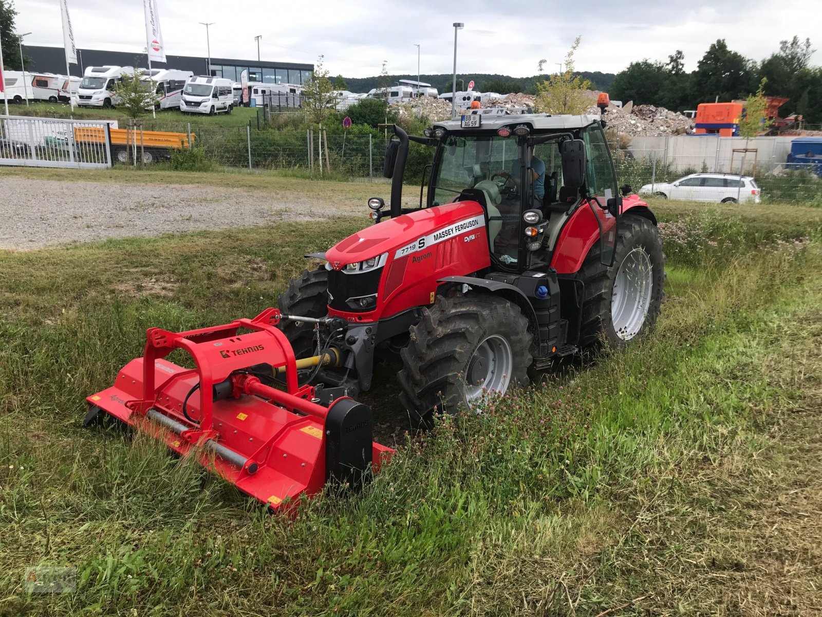 Mulchgerät & Häckselgerät del tipo Tehnos MU 280 R LW, Neumaschine In Herrenberg-Gültstein (Immagine 2)