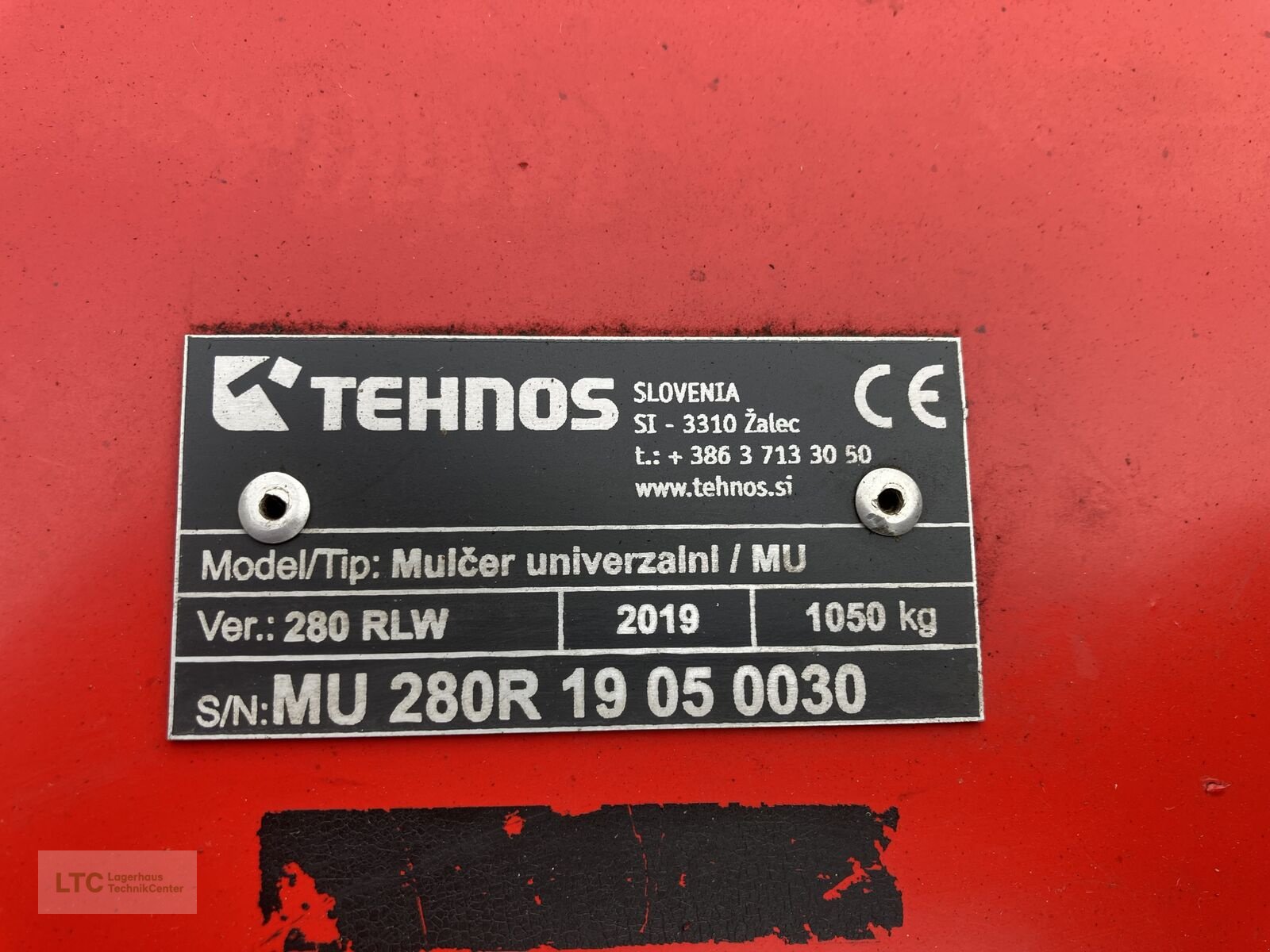 Mulchgerät & Häckselgerät typu Tehnos MU 280LW, Gebrauchtmaschine v Redlham (Obrázek 11)