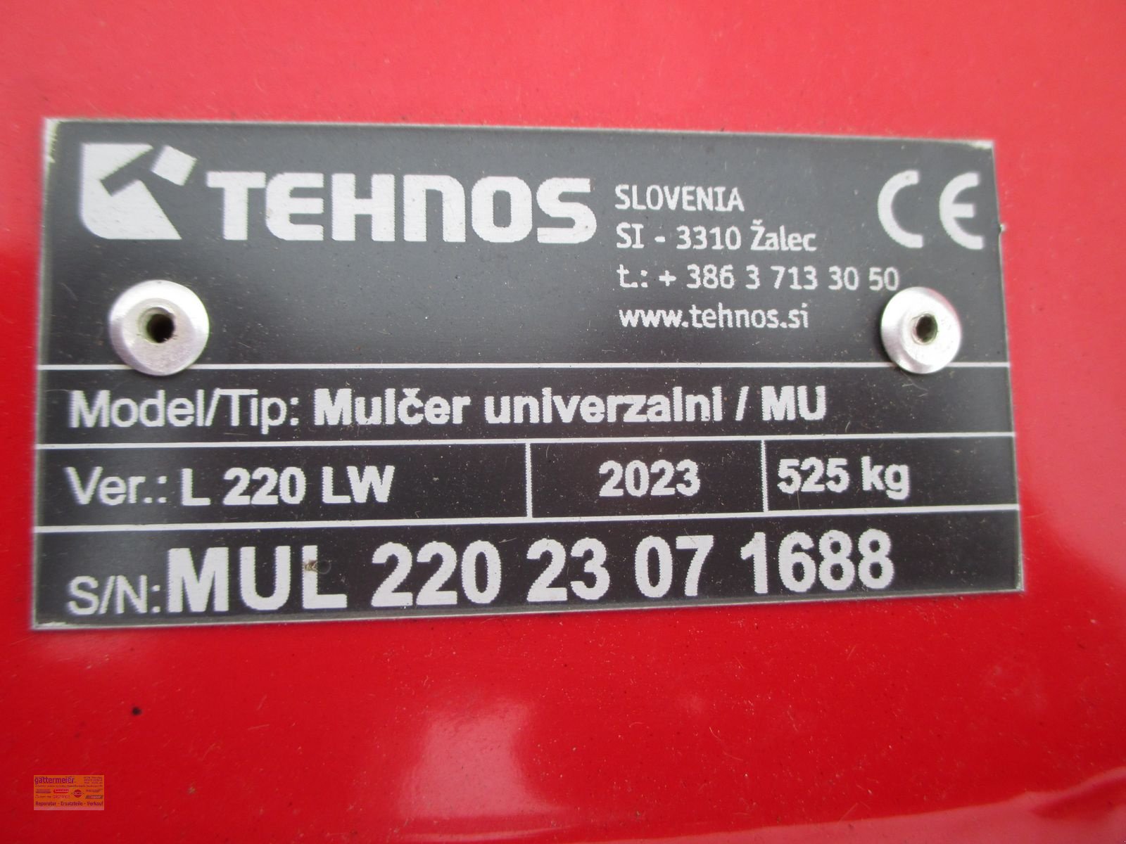 Mulchgerät & Häckselgerät tip Tehnos MUL 220  LW, Gebrauchtmaschine in Eferding (Poză 5)