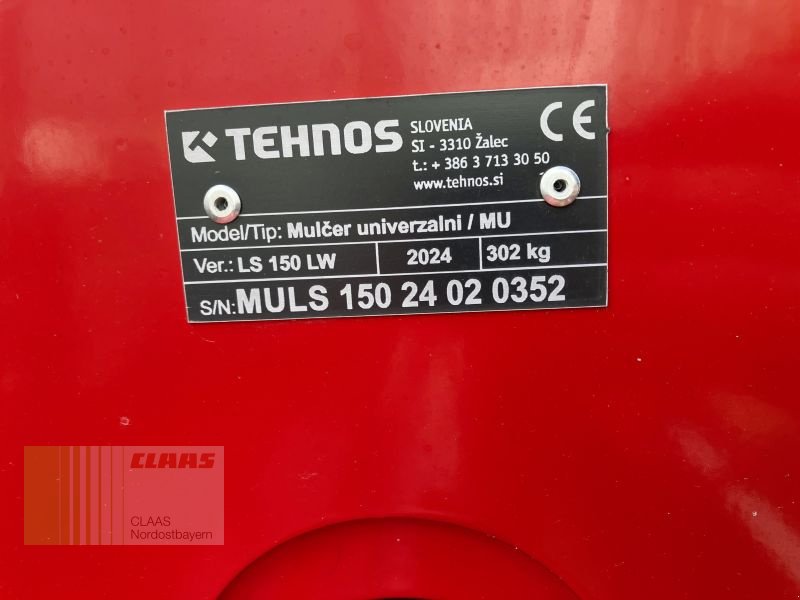 Mulchgerät & Häckselgerät tipa Tehnos MULS SLIM 150 LW UNIVERSAL, Neumaschine u Schwandorf (Slika 10)