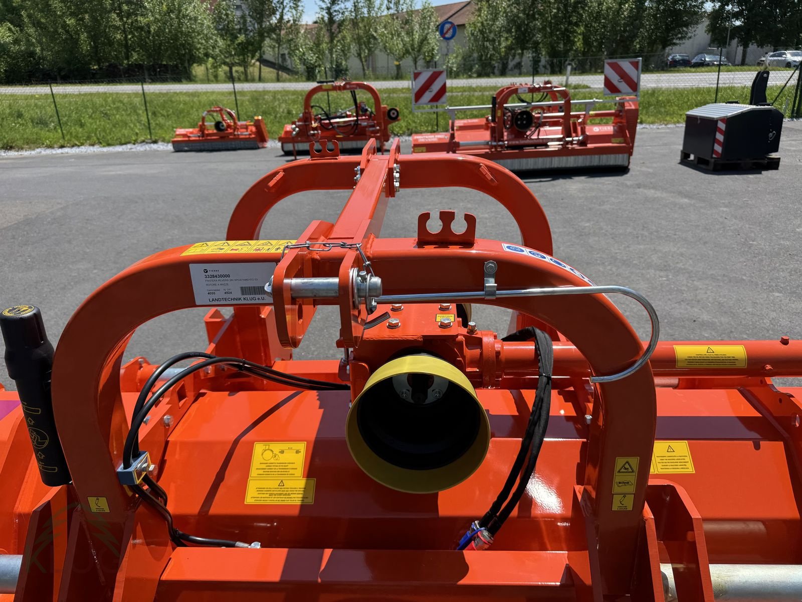 Mulchgerät & Häckselgerät des Typs Tierre Pantera PRO Revers 280, Neumaschine in Pirching am Traubenberg (Bild 28)