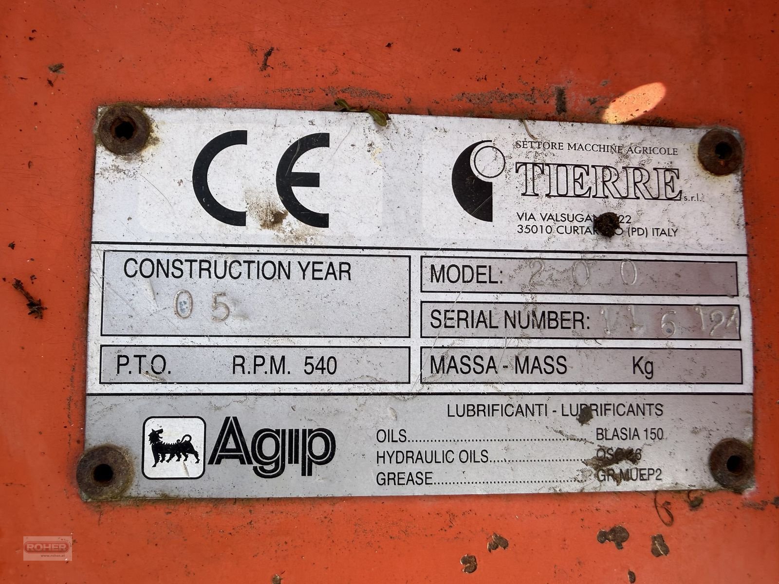 Mulchgerät & Häckselgerät des Typs Tierre TCL Super 200, Gebrauchtmaschine in Wieselburg Land (Bild 2)