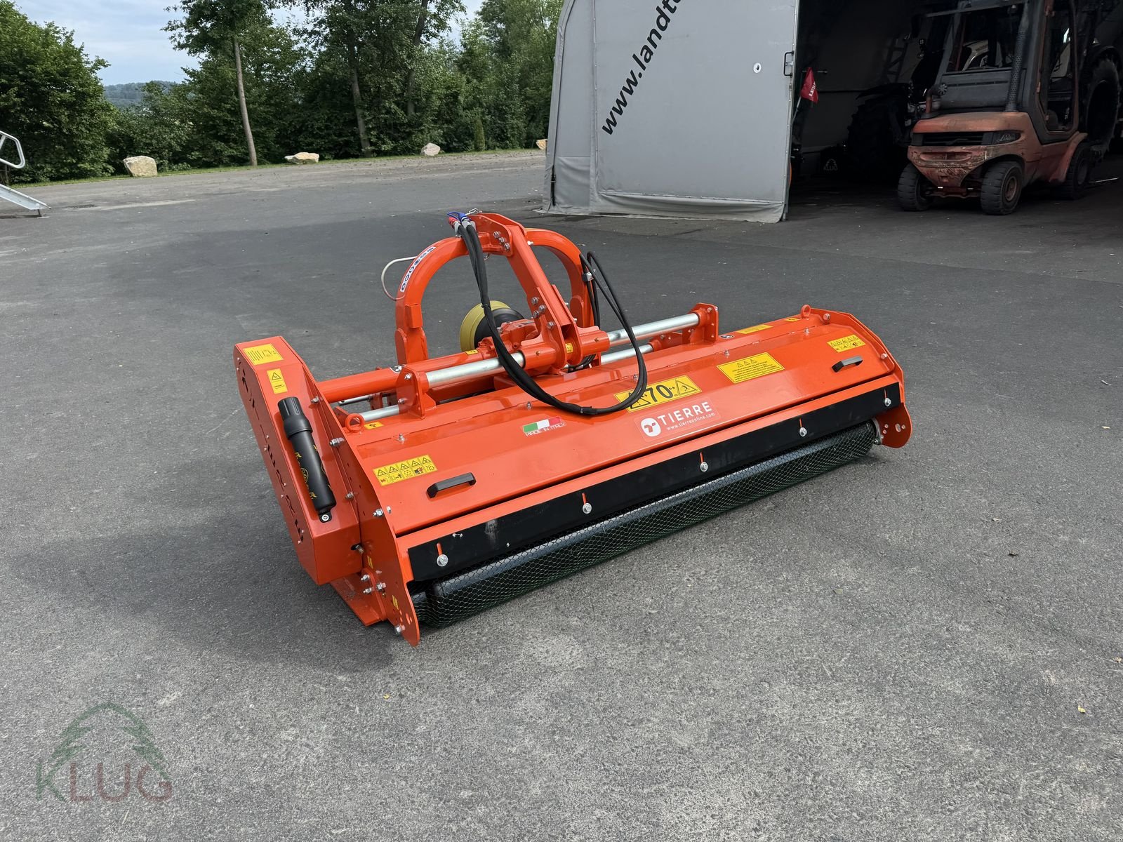 Mulchgerät & Häckselgerät des Typs Tierre Tigra Plus 200 Heckmulcher, Neumaschine in Pirching am Traubenberg (Bild 16)