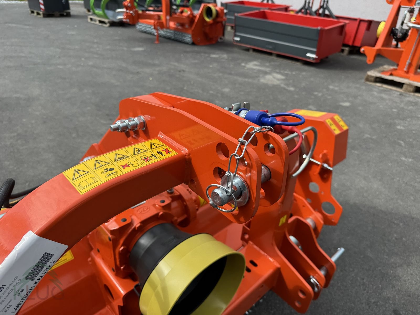 Mulchgerät & Häckselgerät des Typs Tierre Tigra Plus 200 Heckmulcher, Neumaschine in Pirching am Traubenberg (Bild 22)