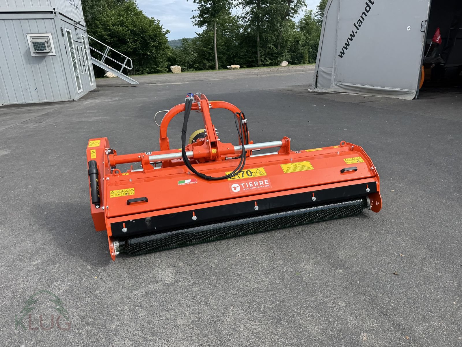 Mulchgerät & Häckselgerät des Typs Tierre Tigra Plus 200 Heckmulcher, Neumaschine in Pirching am Traubenberg (Bild 17)