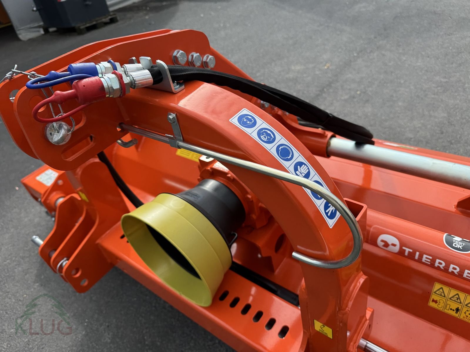 Mulchgerät & Häckselgerät des Typs Tierre Tigra Plus 200 Heckmulcher, Neumaschine in Pirching am Traubenberg (Bild 31)