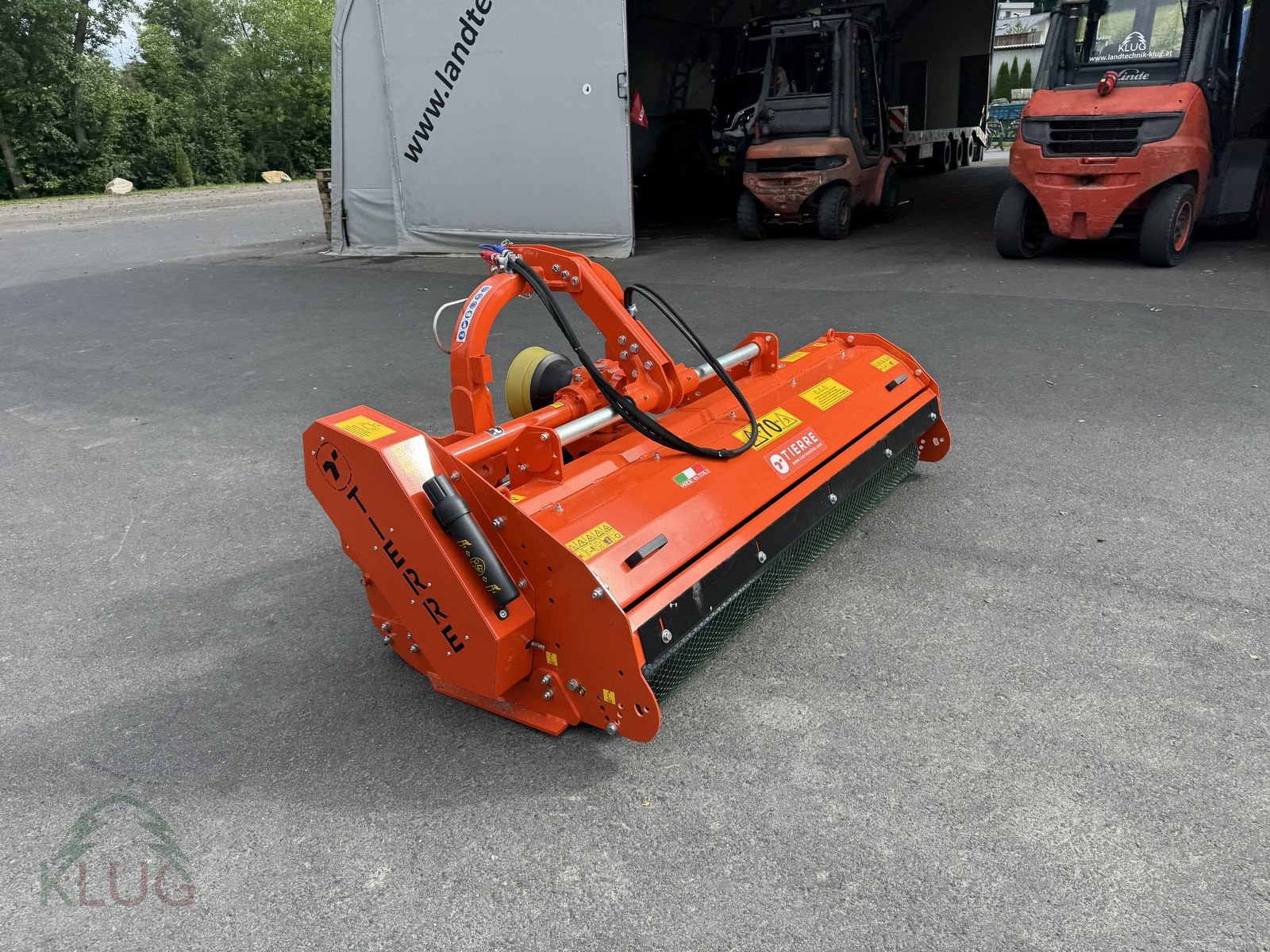 Mulchgerät & Häckselgerät des Typs Tierre Tigra Plus 200 Heckmulcher, Neumaschine in Pirching am Traubenberg (Bild 15)