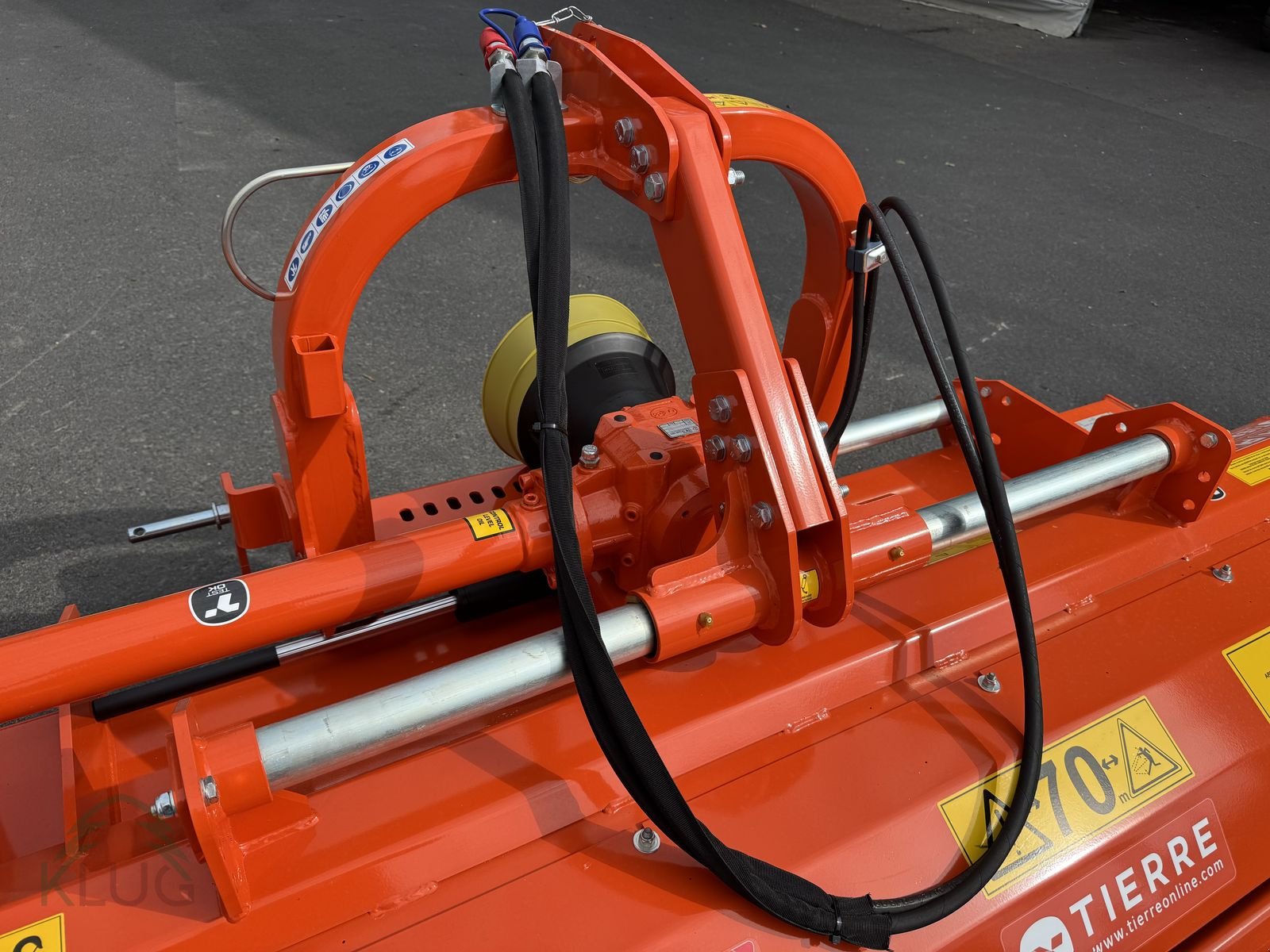 Mulchgerät & Häckselgerät des Typs Tierre Tigra Plus 200 Heckmulcher, Neumaschine in Pirching am Traubenberg (Bild 29)