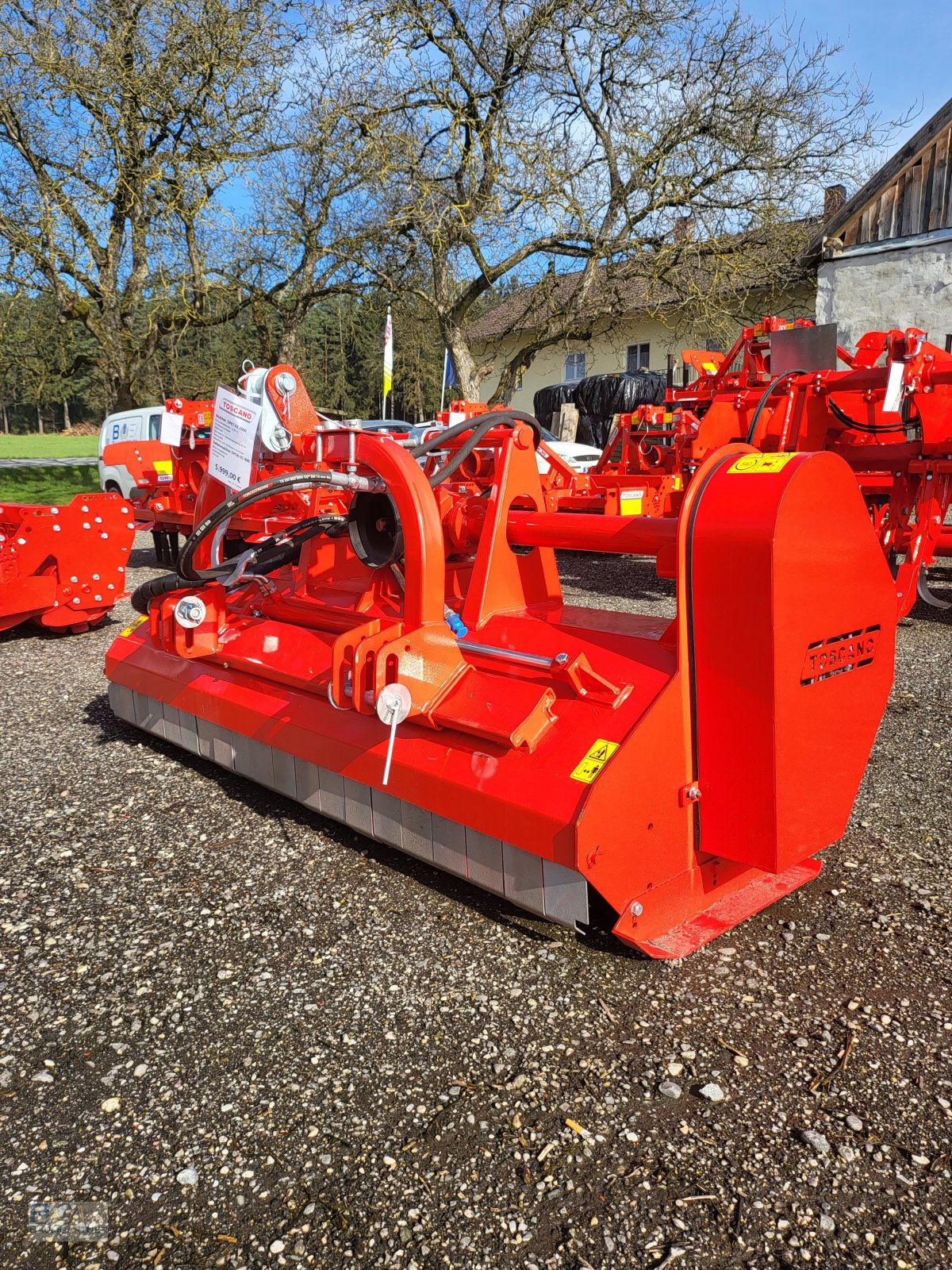 Mulchgerät & Häckselgerät des Typs TOSCANO Mulcher DPKT-02 2000 + Seitenmulcher DPOK-02 800, Neumaschine in Frontenhausen (Bild 8)