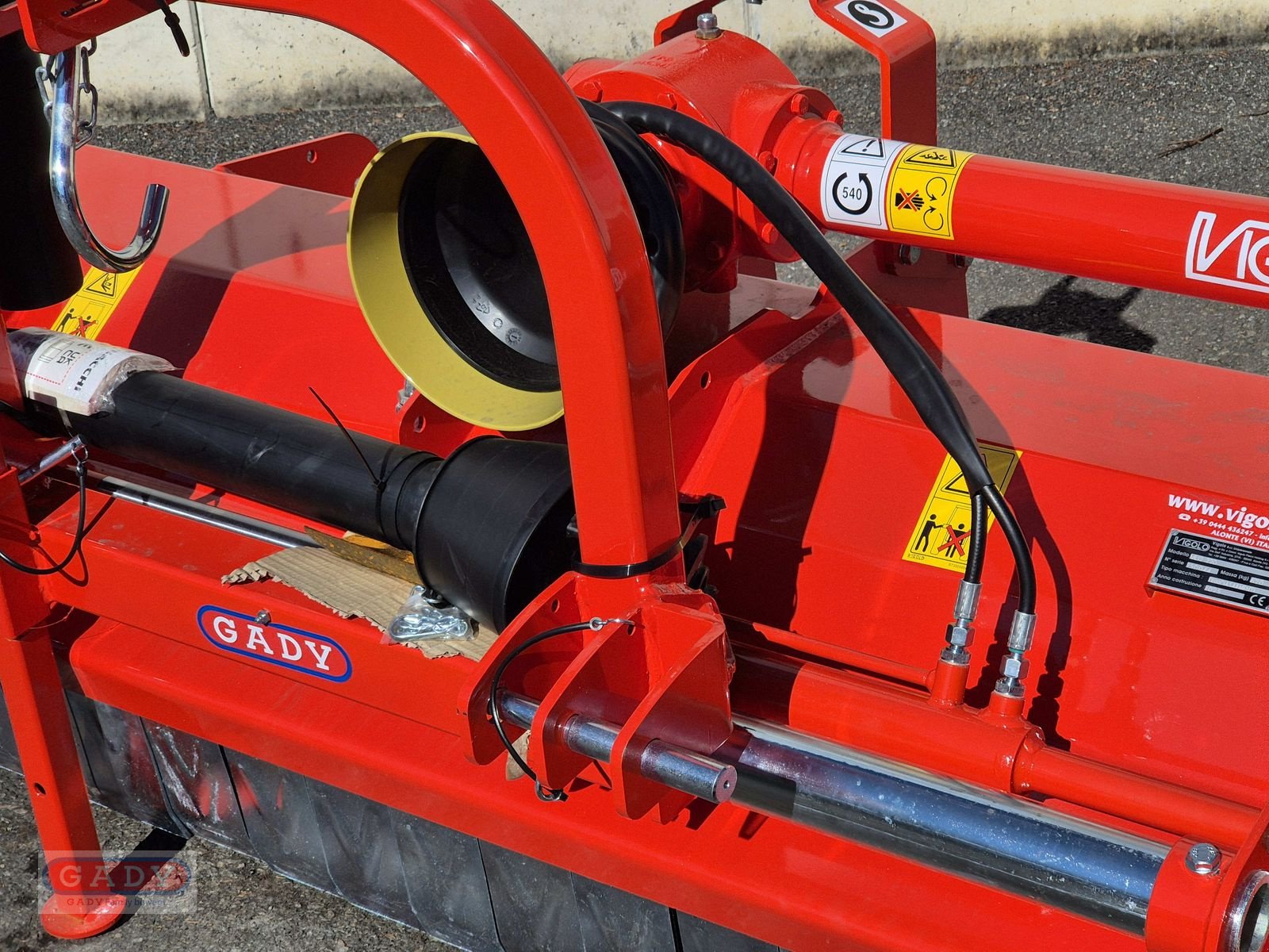 Mulchgerät & Häckselgerät del tipo Vigolo MU 2 220 HECKMULCHER, Neumaschine In Lebring (Immagine 6)