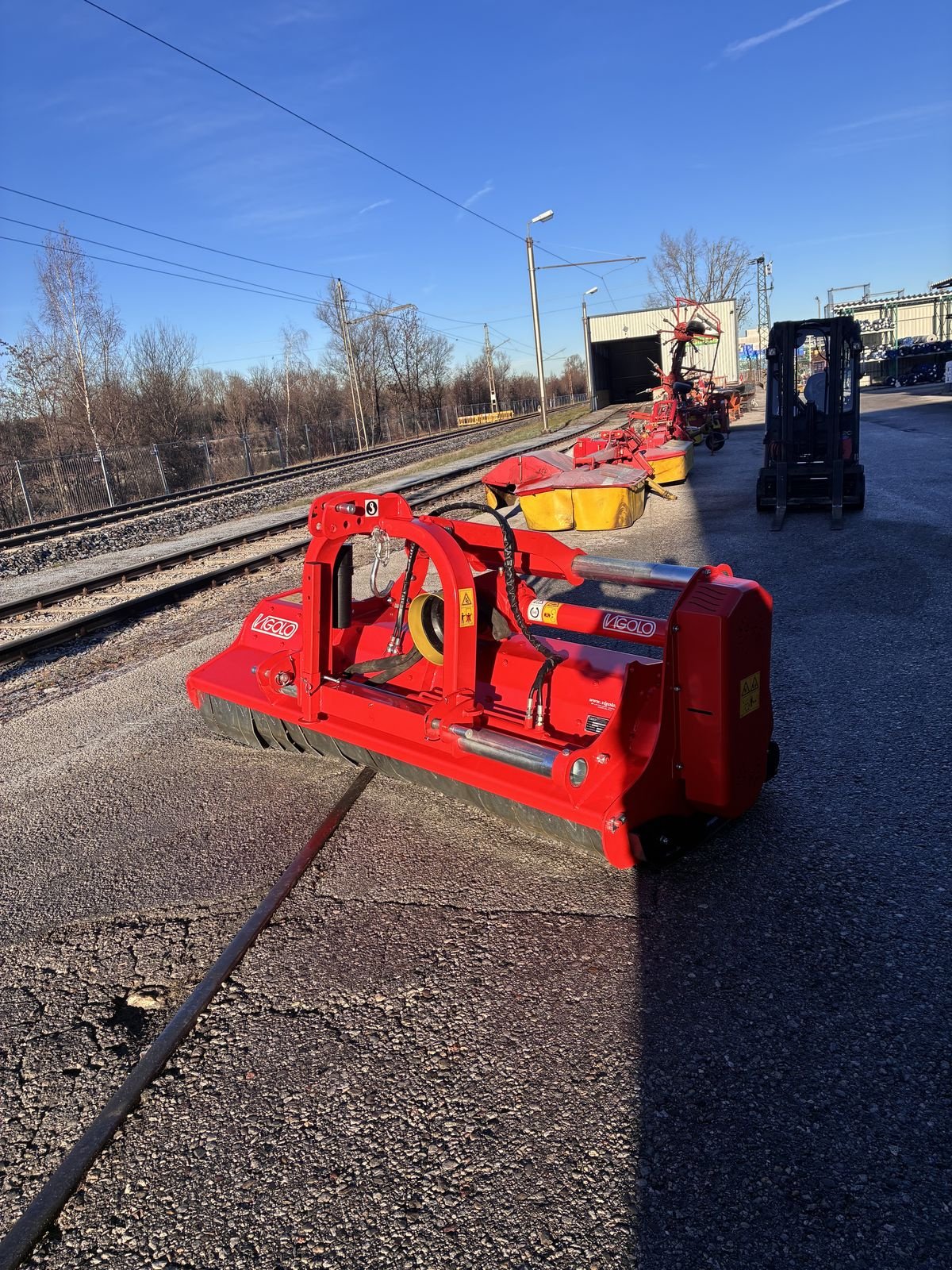 Mulchgerät & Häckselgerät del tipo Vigolo MX 2 220, Gebrauchtmaschine In Bergheim (Immagine 6)