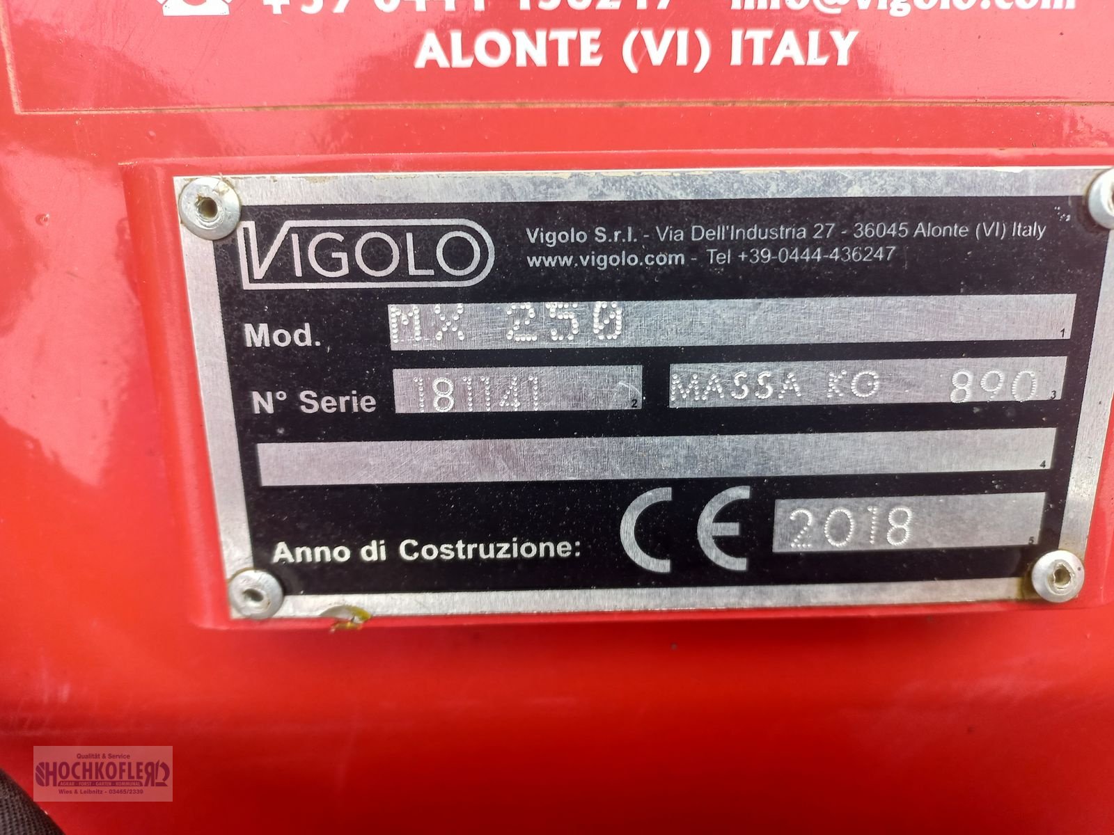 Mulchgerät & Häckselgerät типа Vigolo MX 250, Gebrauchtmaschine в Wies (Фотография 2)